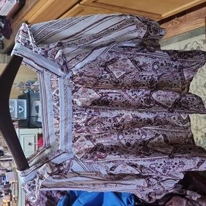 Cato puff ruffle sleeve shirt.